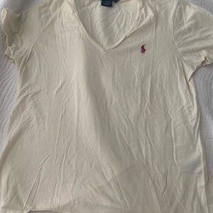 Polo short sleeve v-neck